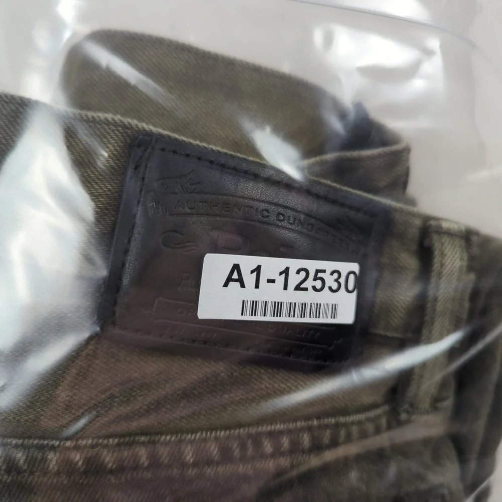 Polo Ralph Lauren Jeans Mens 34x30 Green Varick Slim Straight Preppy Casual